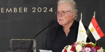 حسين فهمي يعلن عن فعاليات الدورة الـ45 من مهرجان القاهرة السينمائي الدولي