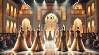 عرض أزياء إيلي صعب بالرياض ” ألف ليلة وليلة ” جمع ألمع النجمات العالميات والعربيات