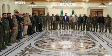 معروف بفكره السلفي الجهادي المتشدد .. الشرع يعين مواطناً أردنياً أبو حسين الأردني عميداً بالجيش السوري .. من هو؟