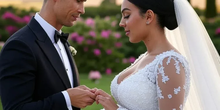 حقيقة تداول صورة لزواج رونالدو وجورجينا ؟