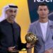حفل جلوب سوكر.. كريستيانو رونالدو يتوج بجائزة أفضل لاعب فى الشرق الأوسط