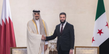 أمير قطر يختتم زيارته لسوريا ويجدد دعم وحدتها وسيادتها