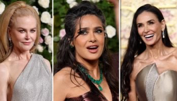 سلمى حايك وكيدمان وديمي مور نجمات تخطين الـ55 عامًا وأبهرن الحضور بحفل جولدن جلوب