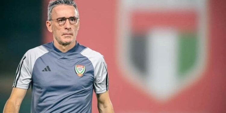 إقالة مدرب المنتخب الإماراتي بينتو وجهازه الفني المساعد
