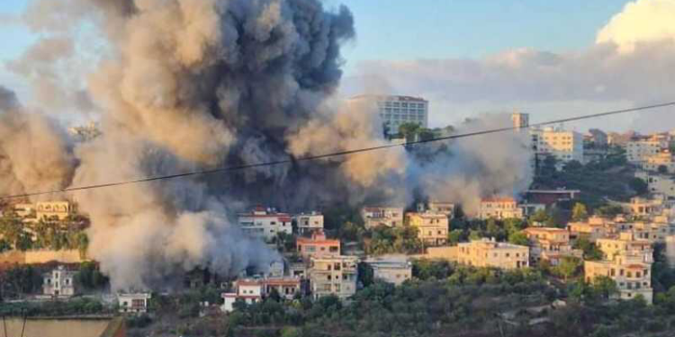 انتهاك لقرار وقف إطلاق النار .. غارات اسرائيلية على بيروت وجنوب لبنان