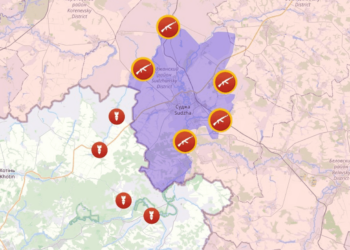 خرائط جديدة تظهر قرب محاصرة قوات أوكرانية داخل روسيا
