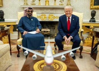 الرئيس الأمريكي دونالد ترامب يستقبل الشيخ طحنون بن زايد مستشار الأمن الوطني بدولة الإمارات