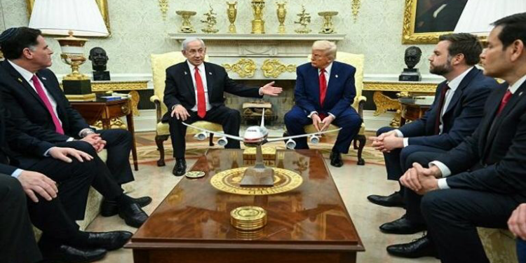 لقاء ترامب ونتنياهو بالبيت الأبيض .. فتح كل الملفات