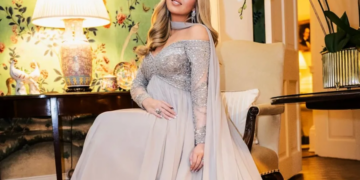 تيفاني ترامب تتألق في حفل إعلان عن جنس مولودهابميامي بالم بيتش في فلوريدا