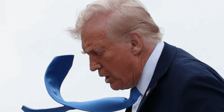 ترامب يخضع لأول فحص طبي خلال ولايته الثانية