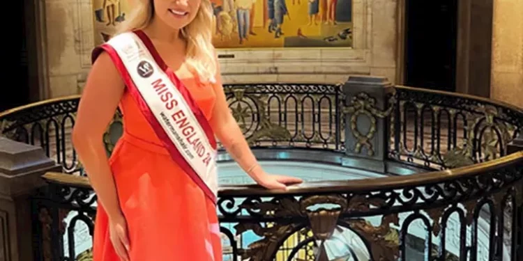 ملكة جمال إنجلترا تنسحب من المنافسة العالمية بالهند !