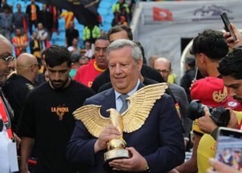 الترجي الرياضي يتسلّم لقب بطولة الرابطة المحترفة الأولى لموسم 2024-2025