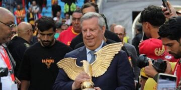 الترجي الرياضي يتسلّم لقب بطولة الرابطة المحترفة الأولى لموسم 2024-2025