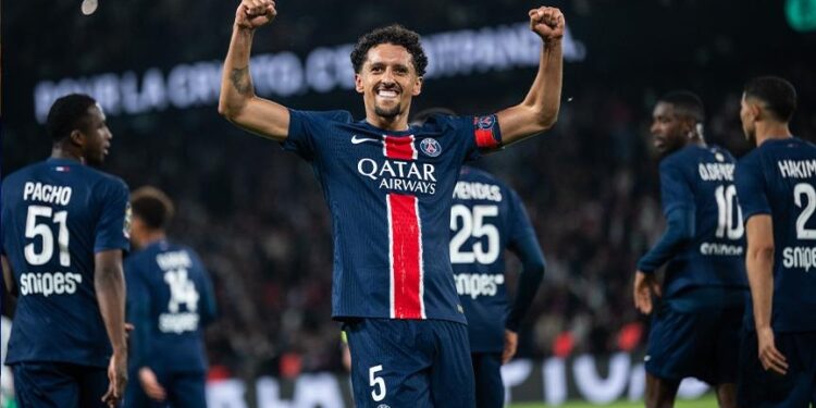 باريس سان جيرمان يختتم الدوري الفرنسي بالفوز على أوكسير
