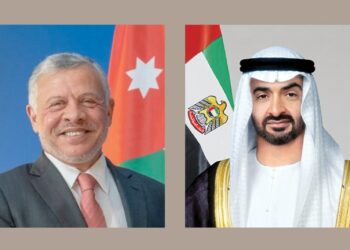 رئيس دولة الإمارات وملك الأردن يبحثان العلاقات الأخوية والتطورات الإقليمية