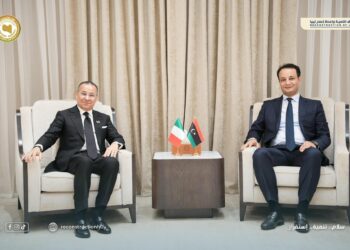 بدعوة كريمة من المهندس بلقاسم خليفة حفتر السيد كمال الغريبي رئيس شركة GKSD الإيطالية يفتح آفاق التعاون في مجال الرعاية الطبية ببنغازي الليبية