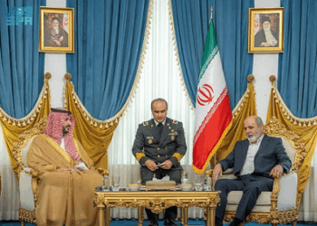 ابن سلمان يجري مباحثات مع أمين عام المجلس الأعلى للأمن الإيراني حول العلاقات الثنائية ومستجدات الأوضاع الإقليمية