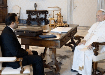 بابا الفاتيكان يستقبل الأمين العام لمجلس حكماء المسلمين