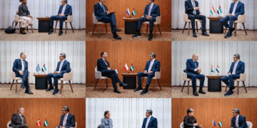 على هامش الدورة الـ 80 للجمعية العامة للأمم المتحدة في نيويورك  عبدالله بن زايد: دولة الإمارات تدعم كافة المبادرات التي تقود إلى إنهاء الصراع الفلسطيني – الإسرائيلي