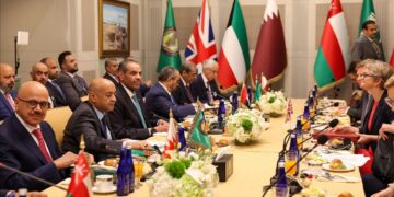 “التعاون الخليجي” وبريطانيا يؤكدون دعمهم لجهود إنهاء الحرب في غزة