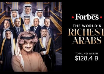 الأثرياء العرب لعام 2025 الأمير الوليد بن طلال آل سعود استعاد لقب أغنى عربي في العالم، بثروة بلغت 16.5 مليار دولار