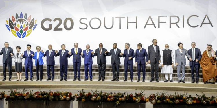 ختام قمة العشرين في جوهانسبرغ دون مراسم تسليم الرئاسة لأميركا