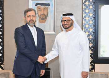 أنور قرقاش يلتقي نائب وزير الخارجية الإيراني