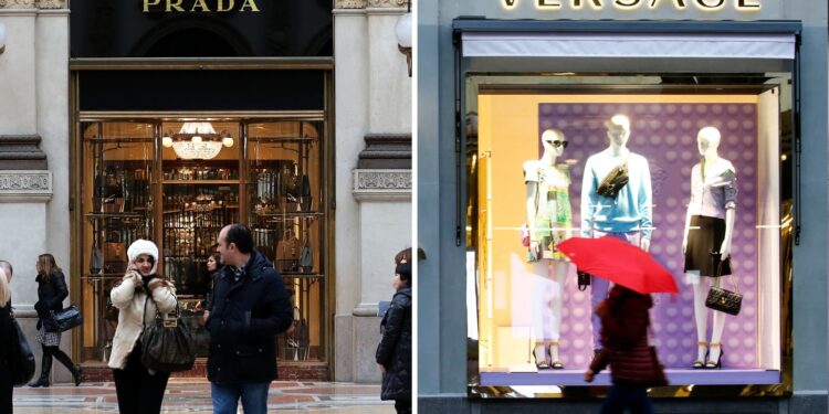 بخسارة 700 مليون دولار .. “برادا” تستحوذ على”فيرساتشي” ثمناً لـ “حرب النفوذ”