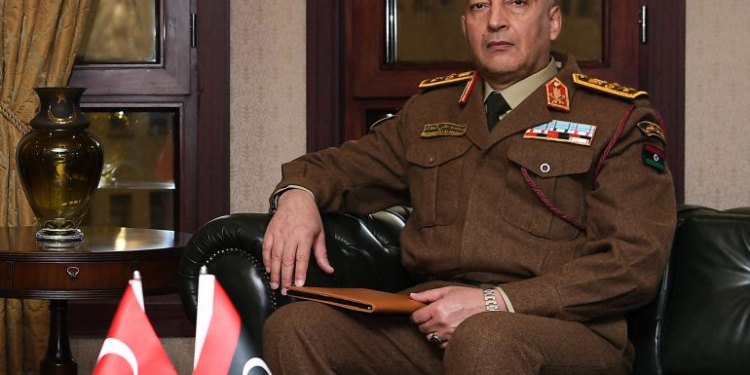 استكمال إجراءات الطب الشرعي لنقل جثامين رئيس الأركان الليبي ورفاقه