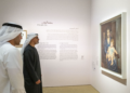 خالد بن محمد بن زايد يزور المعارض الفنية الموسمية في متحف اللوفر أبوظبي