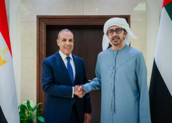 عبدالله بن زايد ووزير خارجية مصر يستعرضان التطورات في غزة