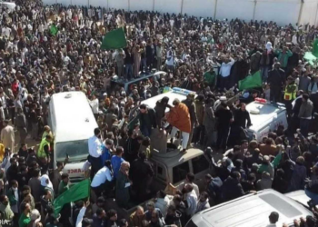 جنازة سيف الإسلام القذافي في بني وليد تحت حراسة أمنية مشددة