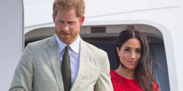 الأمير هاري وزوجته يزوران جرحى فلسطينيين في الأردن