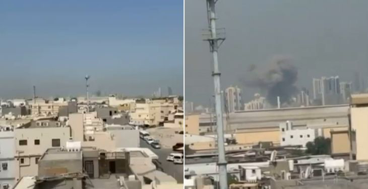 انفجارات في أبو ظبي والمنامة والرياض ودبي.. وقطر تعترض صواريخ إيرانية