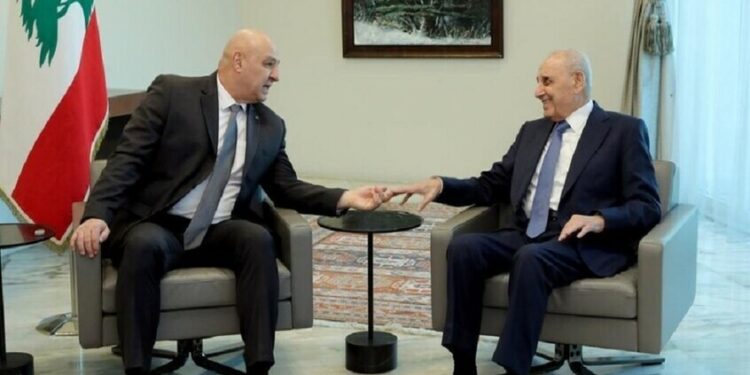 لبنان.. مشاورات بين الرؤساء الثلاثة لتشكيل وفد تفاوضي مع إسرائيل وبري يرفض مشاركة ممثل عن الثنائي الشيعي بالوفد