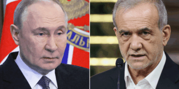 بزشكيان يدعو بوتين لتقديم دعم روسي لبلاده في الحرب