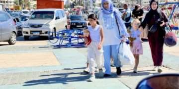 نزوح 58 ألف لبناني منذ توسع العدوان الإسرائيلي الاثنين