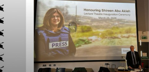 جامعة في لندن تفتتح قاعةً باسم الصحفية الفلسطينية الراحلة شيرين أبو عاقلة