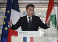 ماكرون يحذر من احتلال لبنان ويدعو للاعتراف بدولة فلسطين