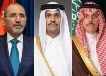 رئيس الوزراء القطري يبحث مع وزيري الخارجية السعودي والأردني آخر تطورات المنطقة