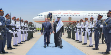 السيسي خلال لقاء الشيخ محمد بن زايد في أبوظبي: “ما يمس الإمارات يمس مصر”