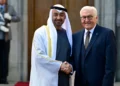 محمد بن زايد ورئيس ألمانيا يبحثان سبل تعزيز التعاون