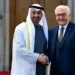 محمد بن زايد ورئيس ألمانيا يبحثان سبل تعزيز التعاون