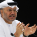أنور قرقاش رداً على ولايتي: سنواصل المطالبة بجزرنا الثلاث وصولاً إلى حل سلمي وفق القانون الدولي